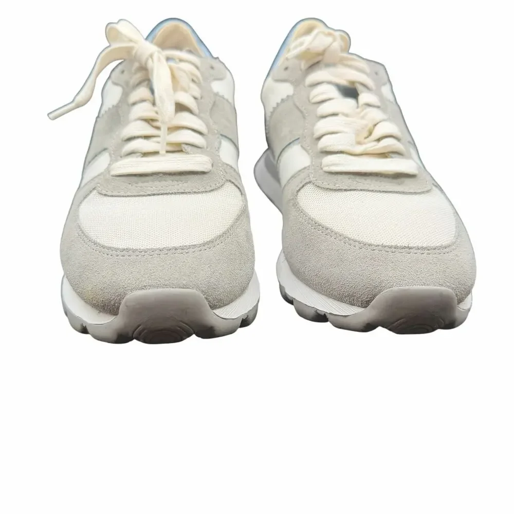 Geox D Spherica VSeries Sneakers White Grey Silver US 10 glitter heel